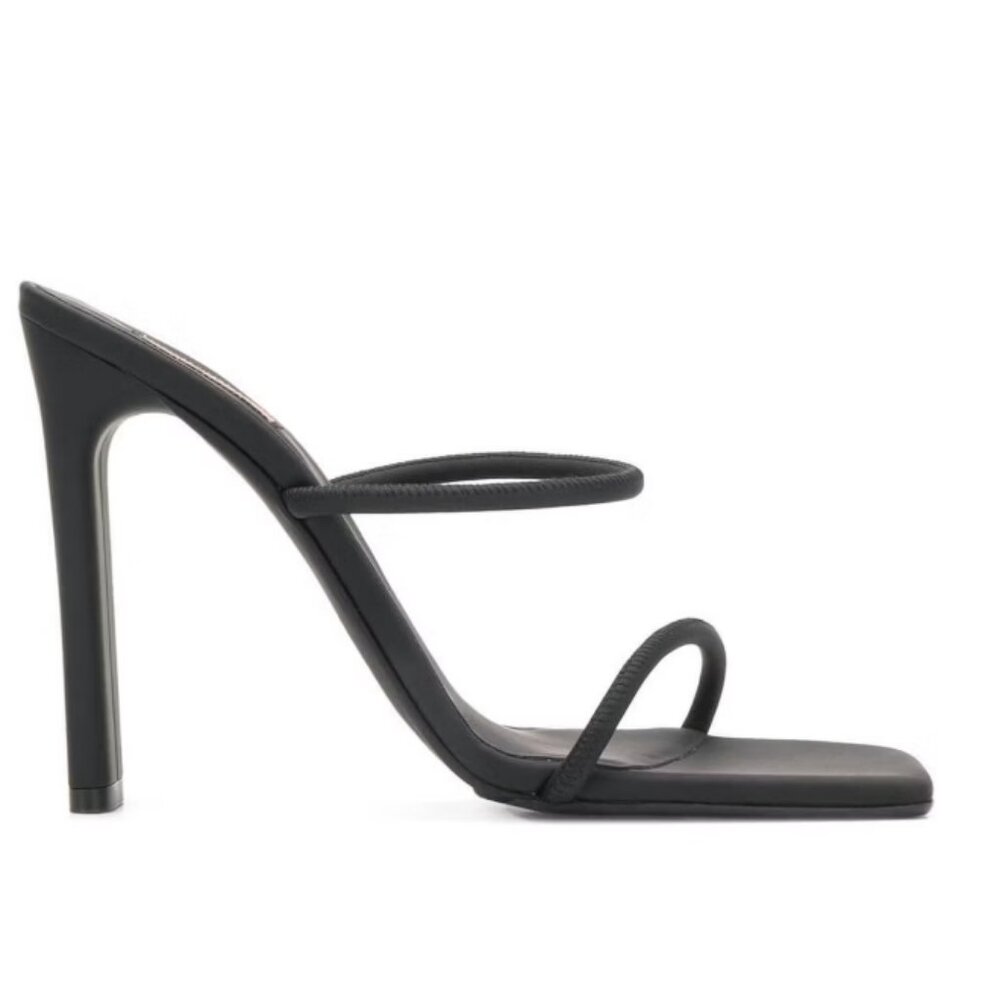 Yeezy Season 8 Minimal 100mm Sandals in Black 36.5 6.5